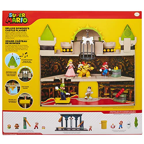 Super Mario Bowser's Castle Playset with Bowser Figure