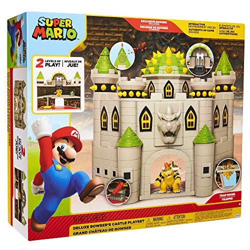 Super Mario Bowser's Castle Playset with Bowser Figure