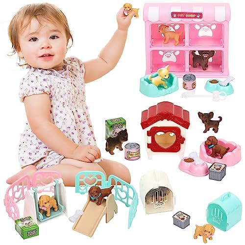 32PCS Interactive Dog Toys Playset for Kids