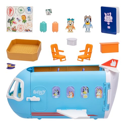 Bluey 3-in-1 Transforming Plane Playset Adventure