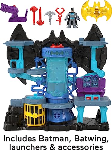 Fisher-Price Imaginext Batman Batcave Playset with Lights