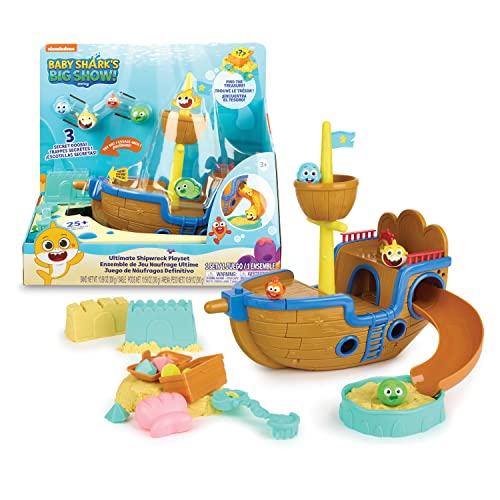 Baby Shark Ultimate Shipwreck Playset for Kids