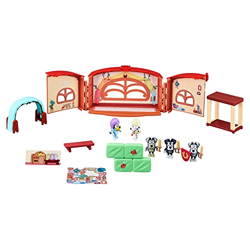 Bluey School Playset with 5 Character Figures