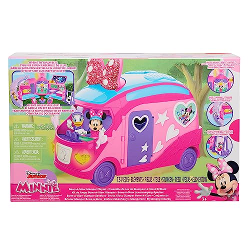 Minnie Mouse Bows-A-Glow Glamper Playset & Figures