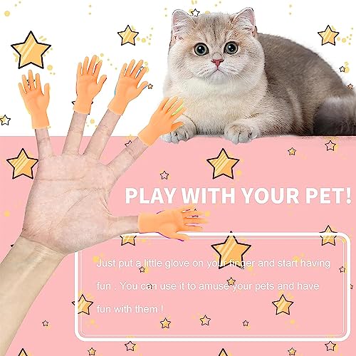 Mini Rubber Finger Puppets - 30 Tiny Hands