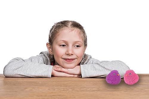 Chick Mini Puffer Squeeze Fidget Toys, 6 Pack