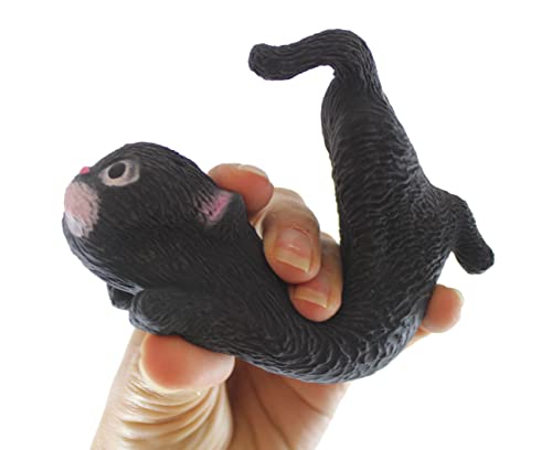 Stretchy Cat Bead Sand Fidget Toy - Random Colors