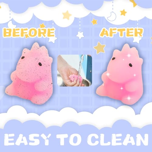 Cocurb 40-Piece Kawaii Mochi Squishy Toy Set
