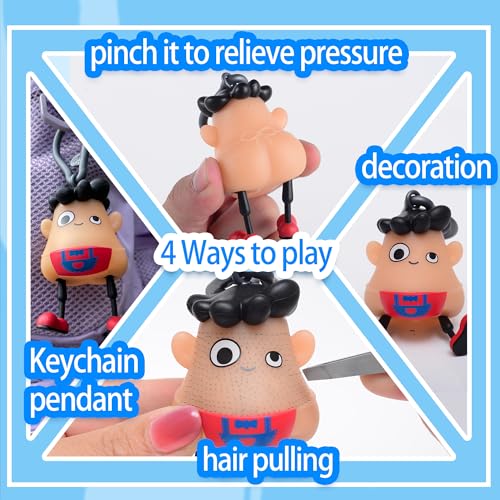 Fun Hair Pulling Fidget Toy for Stress Relief