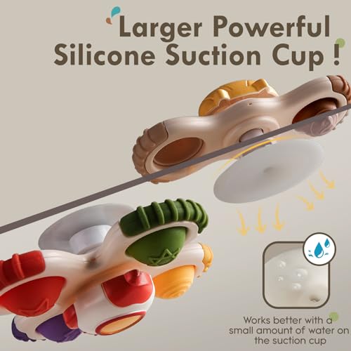ALASOU 3PCS Spin Cup Toys for Toddlers