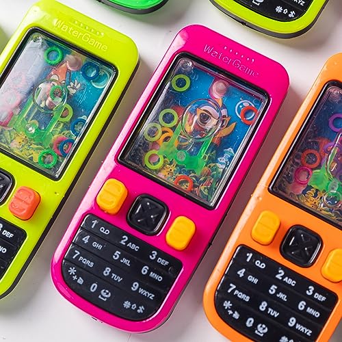 24 Pack Handheld Water Ring Games for Kids