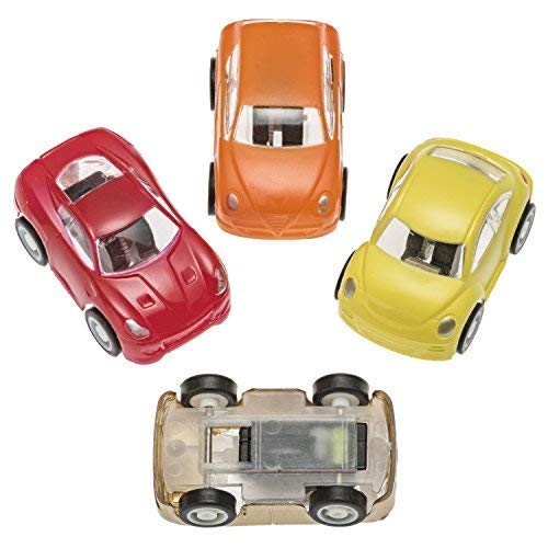 Stuffed Easter Eggs with Mini Pull-Back Cars