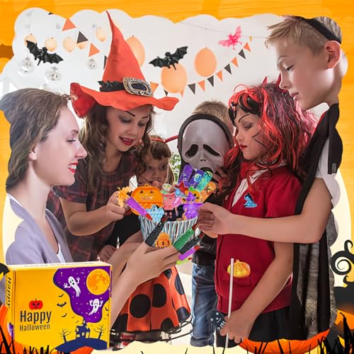 600 Pcs Halloween Fidget Toys for Kids