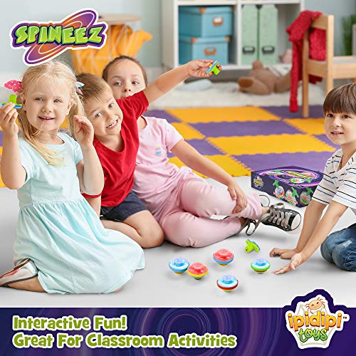 IPIDIPI Light Up Spinning Tops for Kids
