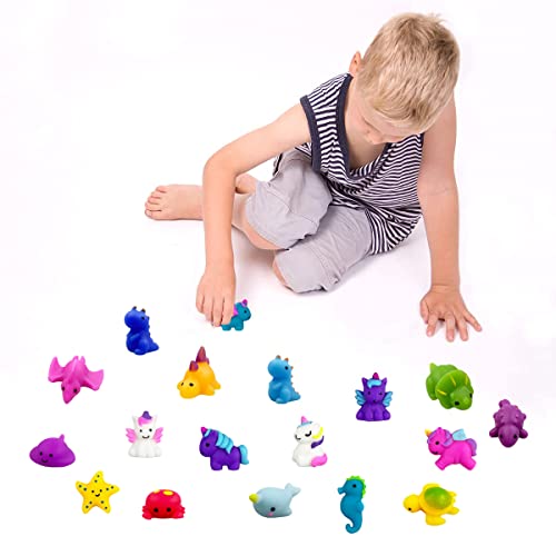 36 PCS Kawaii Mochi Squishy Toys Set