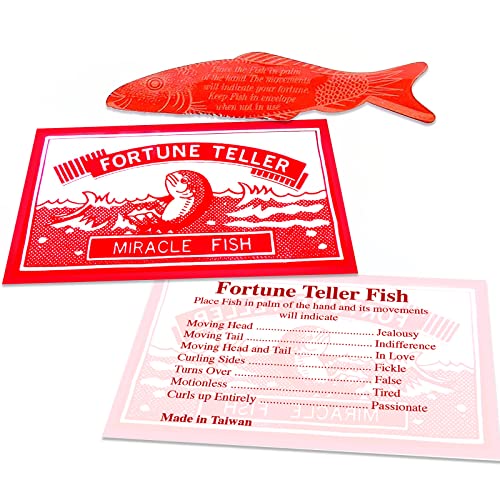Mood Fortune Teller Fish - Set of 72 Toys