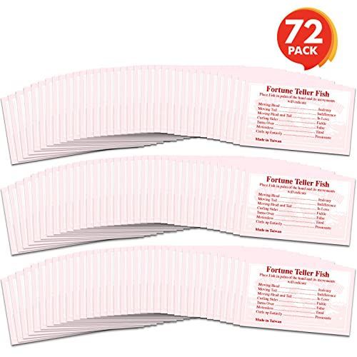 Mood Fortune Teller Fish - Set of 72 Toys
