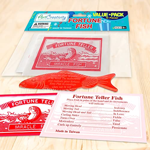 Mood Fortune Teller Fish - Set of 72 Toys