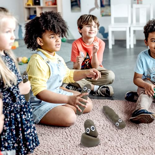 Funny Stretchy Sensory Stress Poo Toys Pack
