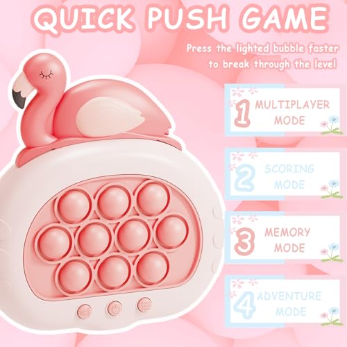 Flamingo Stress Relief Fidget Pop Button Toy