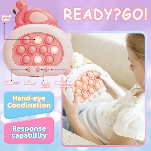Flamingo Stress Relief Fidget Pop Button Toy