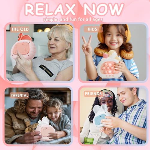 Flamingo Stress Relief Fidget Pop Button Toy