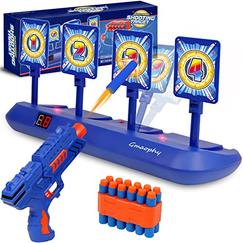 Foam Dart Blaster with Auto Reset Digital Targets