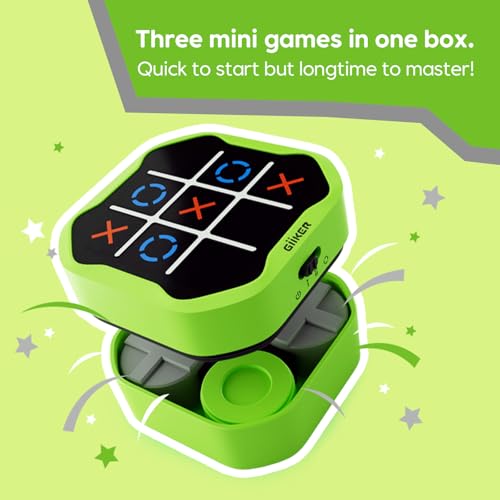 GiiKER 3-in-1 Tic Tac Toe Puzzle Game