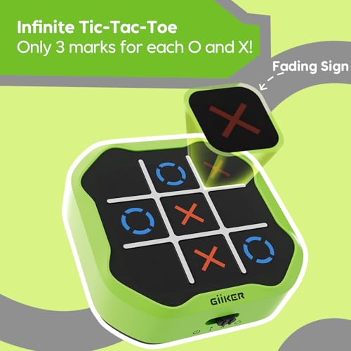 GiiKER 3-in-1 Tic Tac Toe Puzzle Game