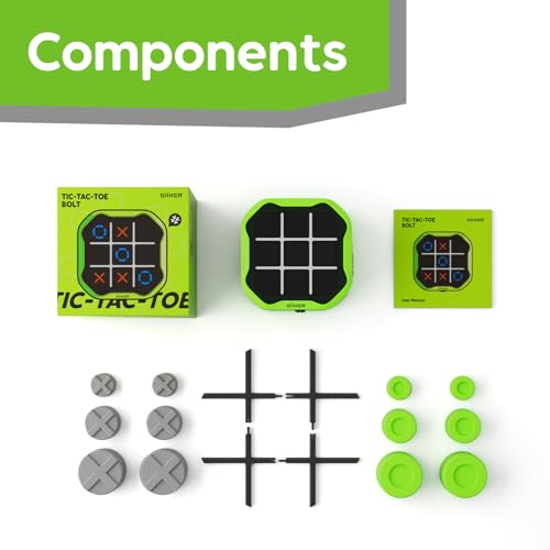 GiiKER 3-in-1 Tic Tac Toe Puzzle Game