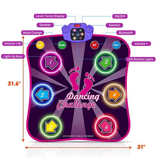 Electronic Dance Mat for Kids - 5 Game Modes