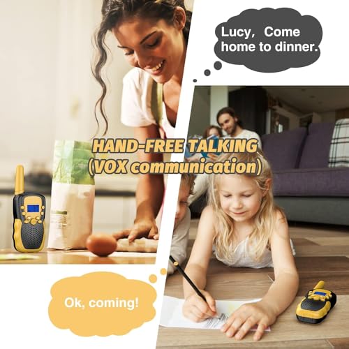 Kids Walkie Talkies with Flashlight, 22 Channels