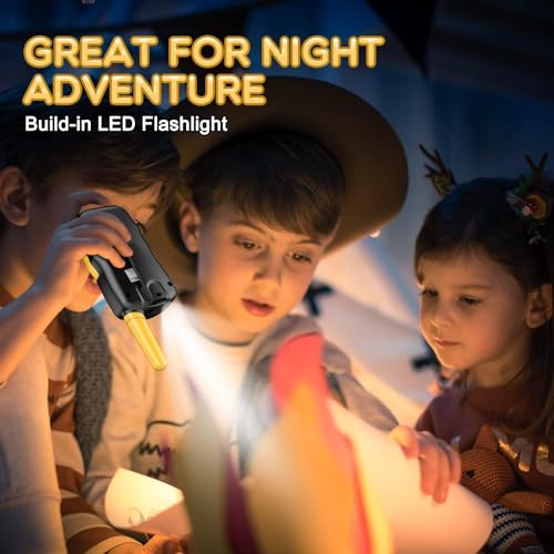 Kids Walkie Talkies with Flashlight, 22 Channels