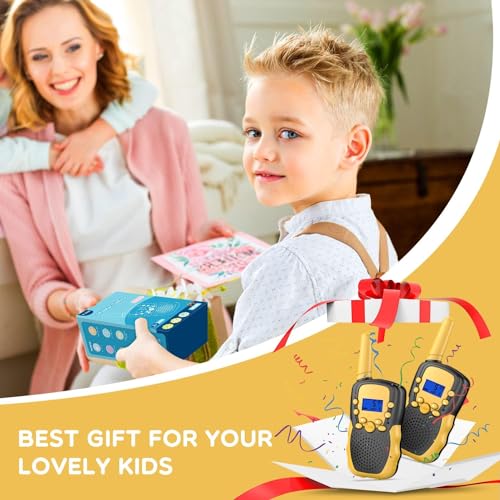 Kids Walkie Talkies with Flashlight, 22 Channels