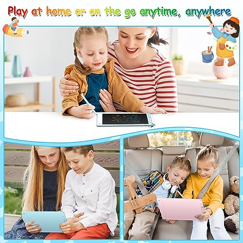 2-Pack LCD Writing Tablets for Kids – Pink & Blue