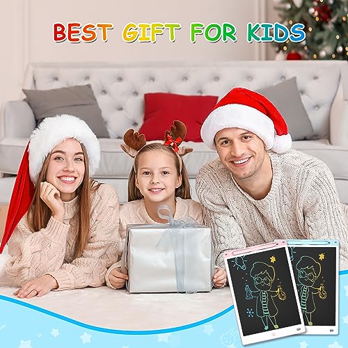 2-Pack LCD Writing Tablets for Kids – Pink & Blue