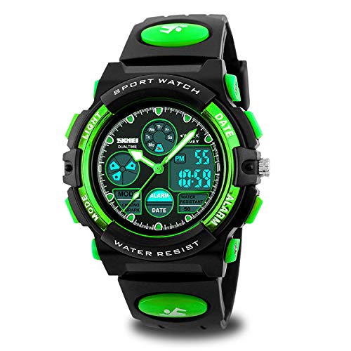 Waterproof Digital Sport Watch for Kids 5-16