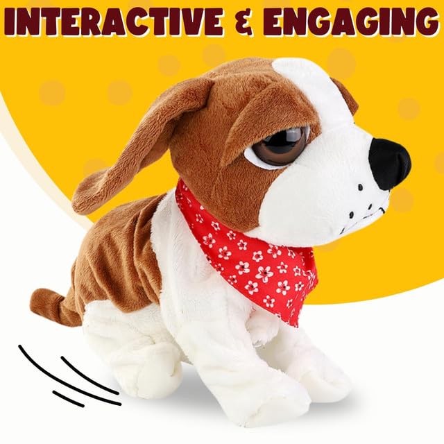 Interactive Walking Puppy Plush Toy for Kids