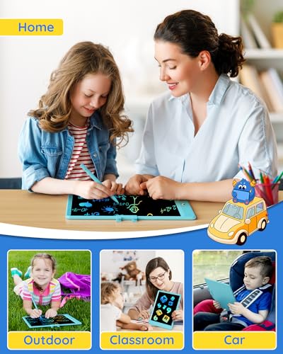 Colorful 10-Inch LCD Writing Tablet for Kids