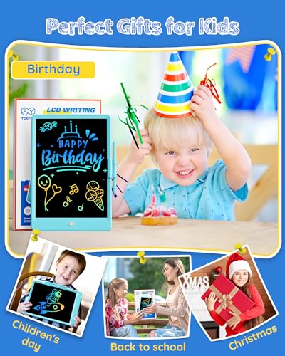 Colorful 10-Inch LCD Writing Tablet for Kids