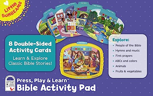 Bible Learning Electronic Activity Pad for Toddlers