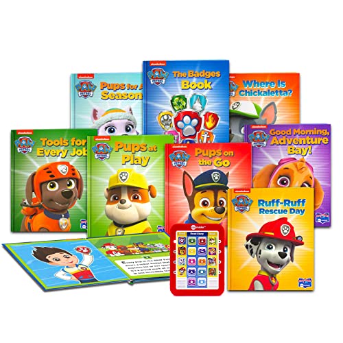 Paw Patrol Read-Along Books Bundle for Kids