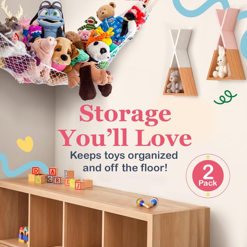 Lilly's Love Large Stuffed Animal Storage Hammock