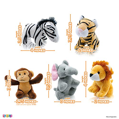 Talking Plush Jungle Animals Set for Kids