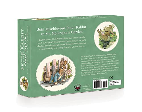Peter Rabbit Plush Toy and Board Book Set