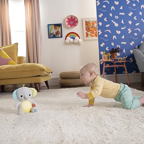 Bright Starts Musical Elephant Plush Toy Soother