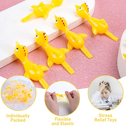 POPLAY Flying Chicken Slingshot - Funny Party Favors