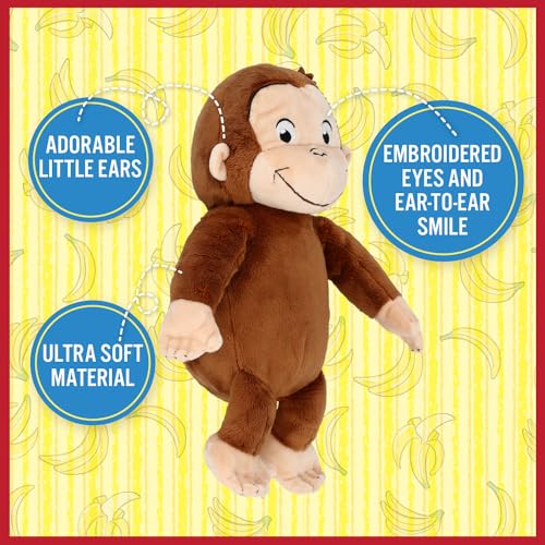 Curious George Plush Monkey Stuffed Toy - 8
