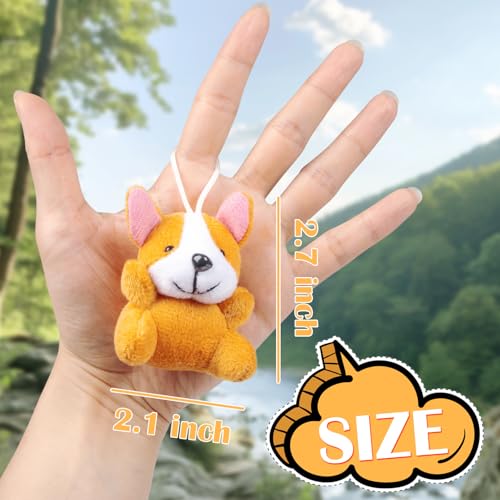 24 Pack Mini Plush Animals for Kids' Parties