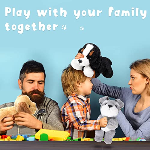 Soft Dog Stuffed Animal Pillow Toy Set - 3 Varieties